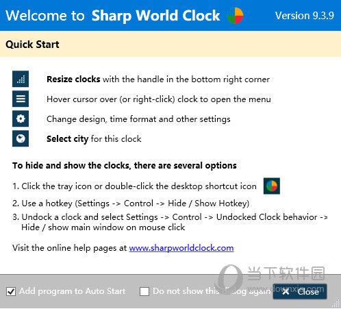 Sharp World Clock绿色版